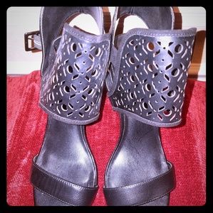 Black Charles David Sandals